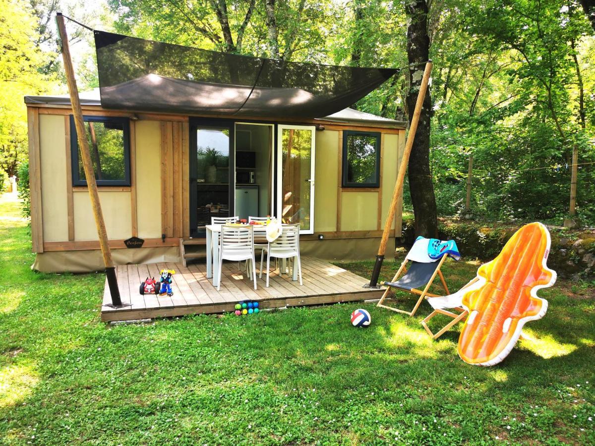 Camping Le Coin Charmant Chauzon Exterior foto