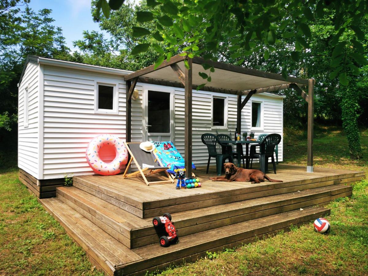 Camping Le Coin Charmant Chauzon Exterior foto