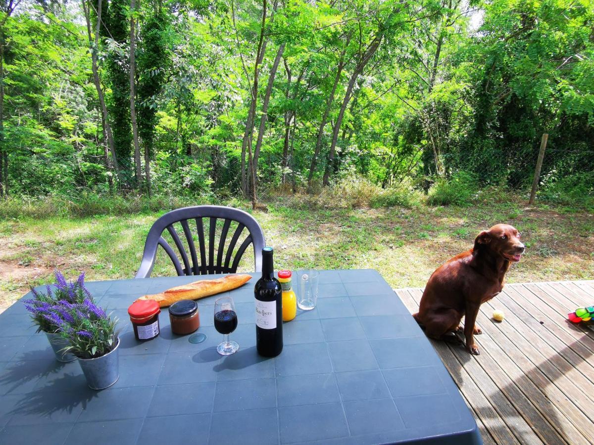 Camping Le Coin Charmant Chauzon Exterior foto