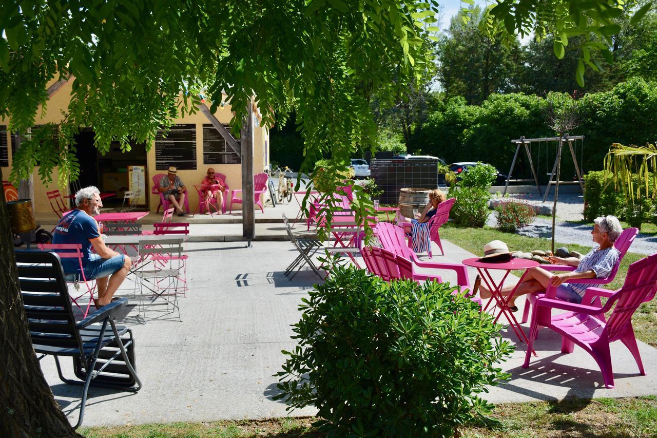 Camping Le Coin Charmant Chauzon Exterior foto